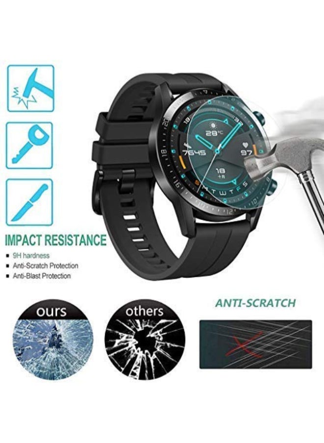 Eworld Screen Protector Film for Huawei Watch GT2 Clear  - Image 2