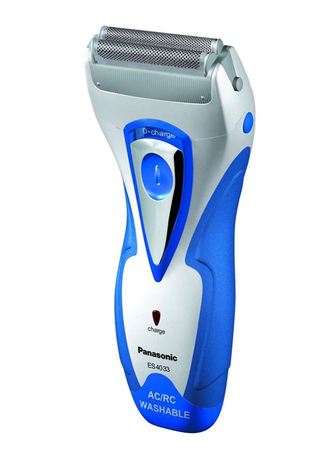 Panasonic Wet And Dry Hair Removal Shaver Silver/Blue