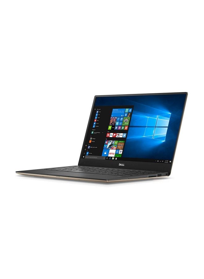 لابتوب XPS 13 9360 بشاشة مقاس 13.3 بوصة بدقة كاملة الوضوح ومعالج كور i7/ ذاكرة رام 8 جيجابايت/ محرك أقراص SSD سعة 256 جيجابايت/ بطاقة رسومات إنتل أيريس بلس 640/ نظام تشغيل ويندوز 10/ إصدار عالمي اللغة الإنجليزية ذهبي وردي