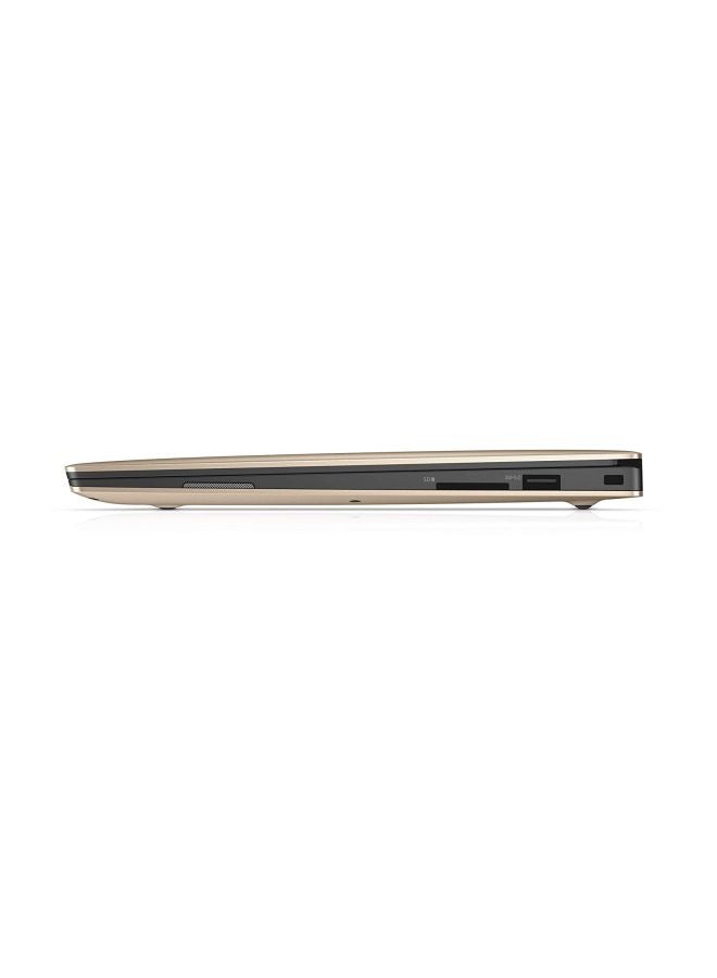 لابتوب XPS 13 9360 بشاشة مقاس 13.3 بوصة بدقة كاملة الوضوح ومعالج كور i7/ ذاكرة رام 8 جيجابايت/ محرك أقراص SSD سعة 256 جيجابايت/ بطاقة رسومات إنتل أيريس بلس 640/ نظام تشغيل ويندوز 10/ إصدار عالمي اللغة الإنجليزية ذهبي وردي