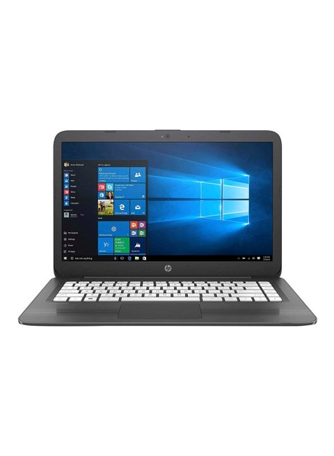 Stream 14-cb012wm Laptop With 14-Inch Display, Celeron Processor/4GB RAM/32GB eMMC Flash Drive/Intel HD Graphics Grey