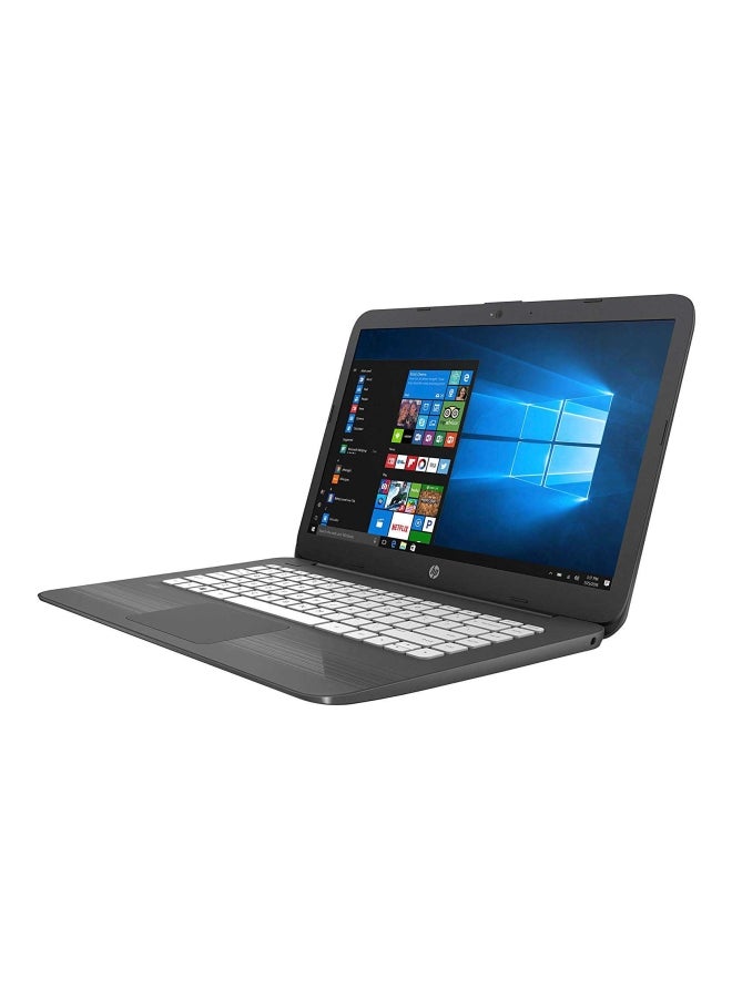 Stream 14-cb012wm Laptop With 14-Inch Display, Celeron Processor/4GB RAM/32GB eMMC Flash Drive/Intel HD Graphics Grey