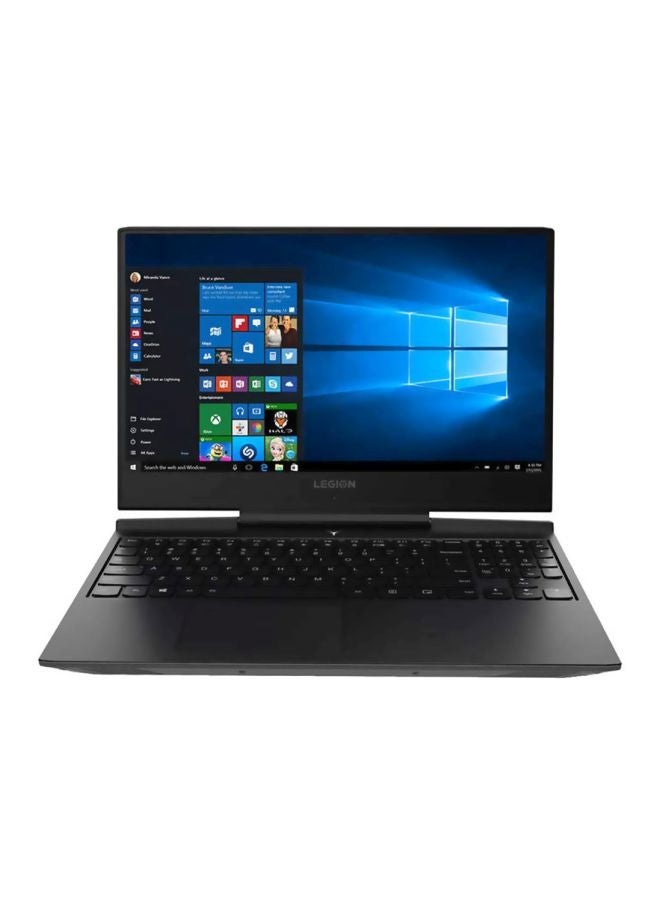 لينوفو لابتوب ليجيون Y7000 للألعاب مزود بشاشة مقاس 15.6 بوصة ومعالج كور i5 وذاكرة وصول عشوائي سعة 32 جيجابايت ومحرك هجين بمحرك أقراص صلبة HDD سعة 1 تيرابايت + محرك أقراص صلبة SSD سعة 512 جيجابايت بمنفذ الملحقات الإضافية السريع وبطاقة رسومات نفيديا جيفورس GTX 1050 Ti سعة 4 جيجابايت أسود  - Image 1