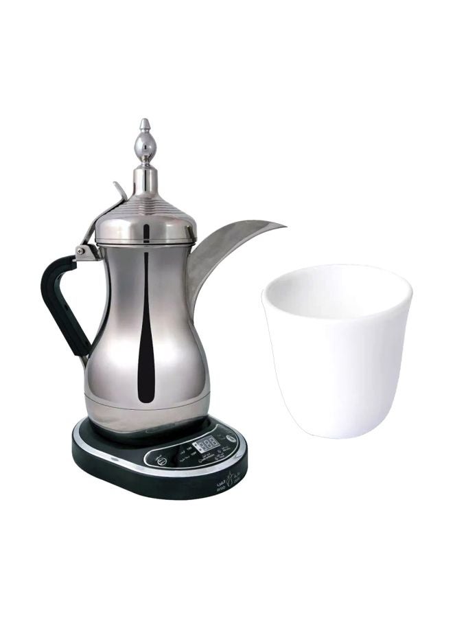 Gulf Dalla Liquid Arabic Coffee Machine 1000.0 ml GA-C9839 Silver  - Image 1