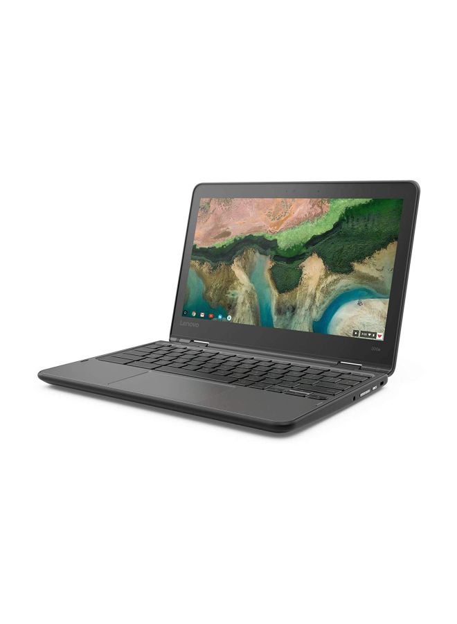 لينوفو لابتوب كروم بوك 300e قابل للطي بتصميم 2 في 1 وبشاشة مقاس 11.6 بوصة ومعالج ميديا تيك/ ذاكرة رام سعة 4 جيجابايت/ محرك أقراص فلاش eMMC سعة 32 جيجابايت/ بطاقة رسومات إيماجيناشن باور VR ‏GX6250 أسود - Image 2