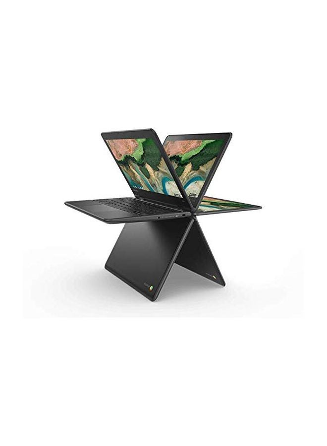 لينوفو لابتوب كروم بوك 300e قابل للطي بتصميم 2 في 1 وبشاشة مقاس 11.6 بوصة ومعالج ميديا تيك/ ذاكرة رام سعة 4 جيجابايت/ محرك أقراص فلاش eMMC سعة 32 جيجابايت/ بطاقة رسومات إيماجيناشن باور VR ‏GX6250 أسود - Image 5