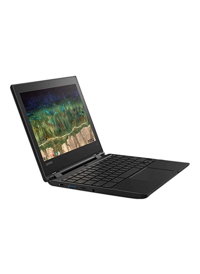 لينوفو لابتوب كروم بوك 500E من الجيل الثاني، 2 في 1 قابل للطي بشاشة 11.6 بوصة ومعالج سيليرون/ ذاكرة رام 4 جيجابايت/ محرك فلاش درايف eMMC سعة 32 جيجابايت/ بطاقة رسومات إنتل 600 فائقة الوضوح أسود - Image 4