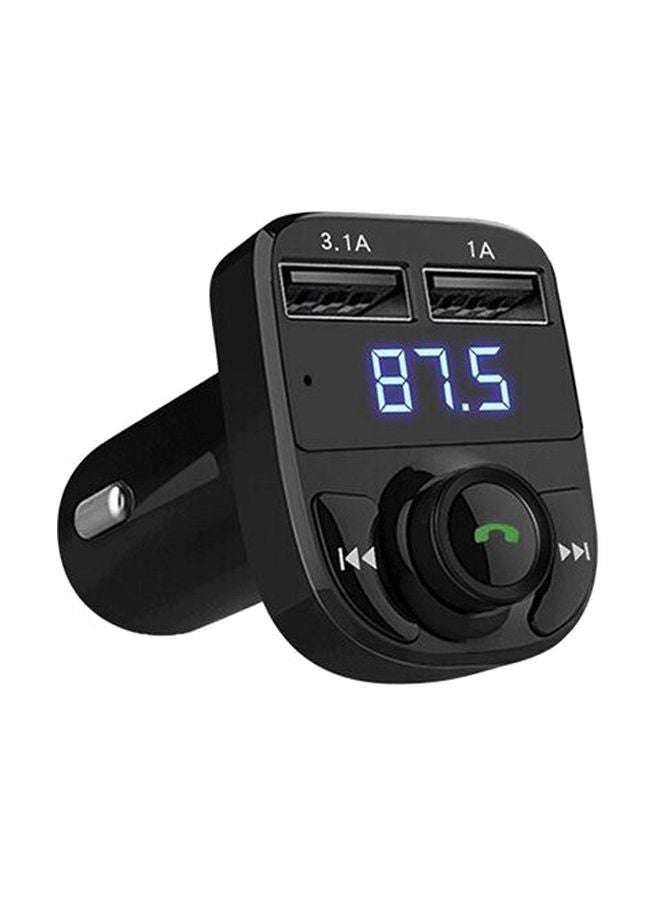 أيرلدوم شاحن سيارة MP3 بلس لاسلكي يعمل بتقنية البلوتوث ومزود بمنفذين USB أسود - Image 2