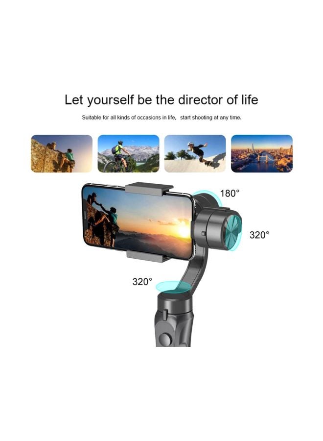 GimPro H4 3-Axis Stabilized Handheld Gimbal Black - Image 2