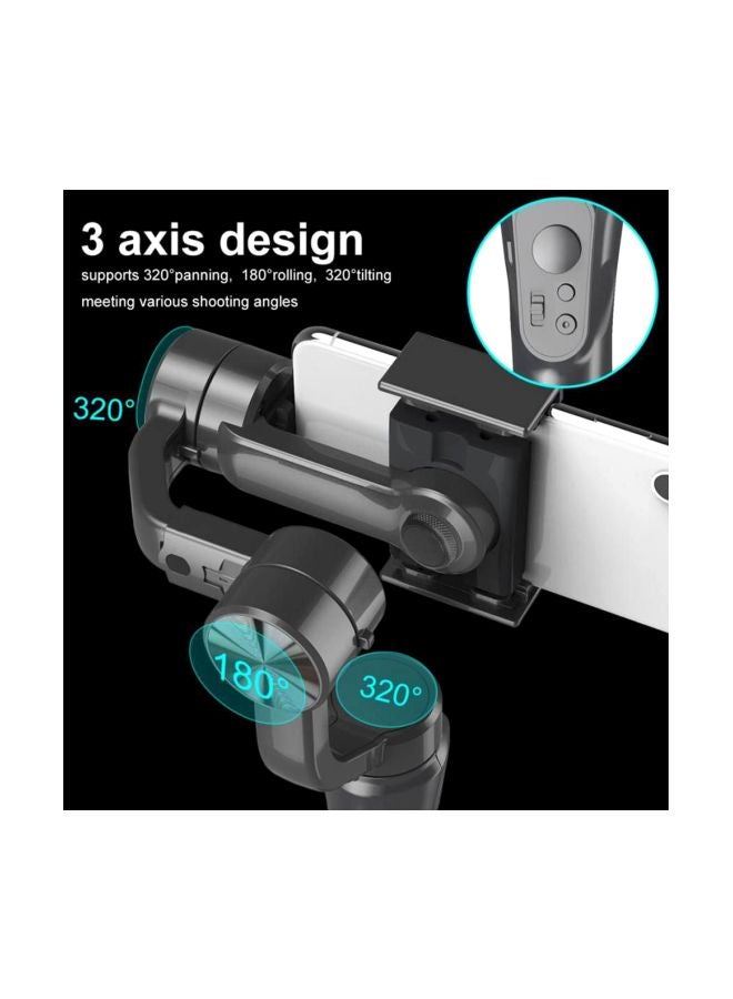 GimPro H4 3-Axis Stabilized Handheld Gimbal Black - Image 5