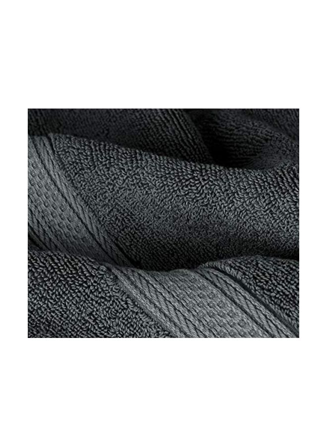 Utopia Towels 8-Piece Cotton Premium Towel Set Grey 27x54inch - Image 3