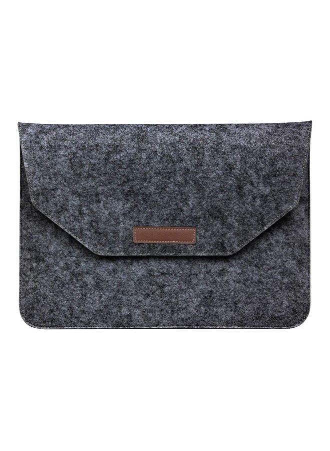 SMH Protective Sleeve For Apple MacBook 13.3-Inch Dark Grey  - Image 1
