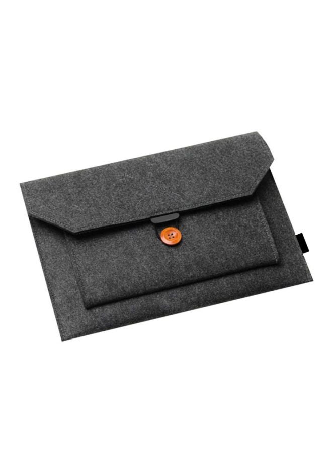 SMH Protective Sleeve For Apple MacBook 15-Inch Dark Grey  - Image 4