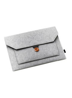 Protective Sleeve For Apple MacBook 13-Inch Light Grey