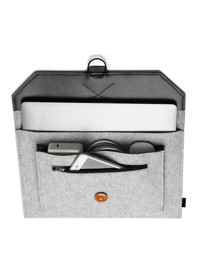 SMH - Protective Sleeve For Apple MacBook 14-Inch Light Grey - Image 1