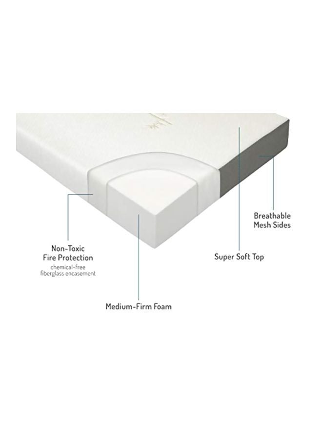 milliard Tri Folding Mattress With Washable Cover White 75x38inch  - Image 4