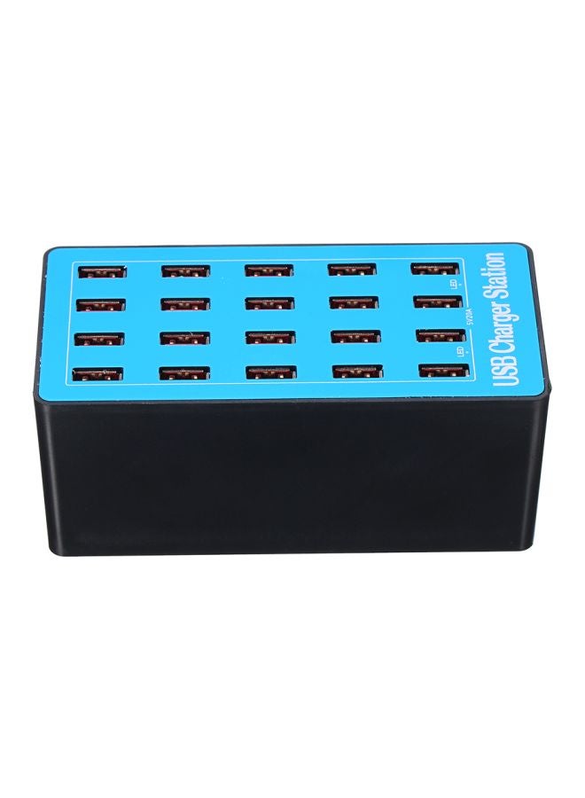 USB Smart Charger Power Adapter Blue  - Image 3