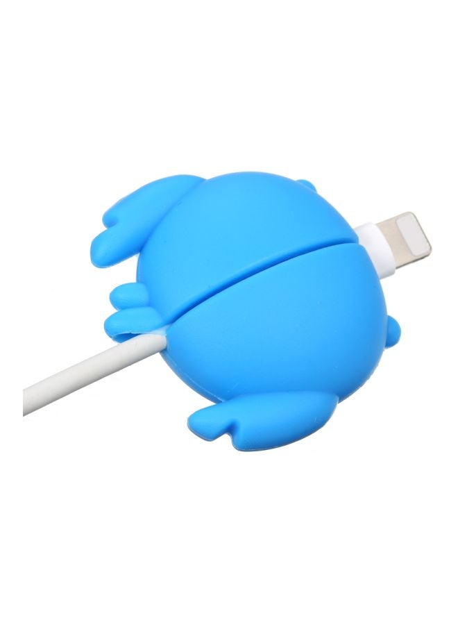 USB Charging Protector Cover Blue/Pink/Black - Image 4