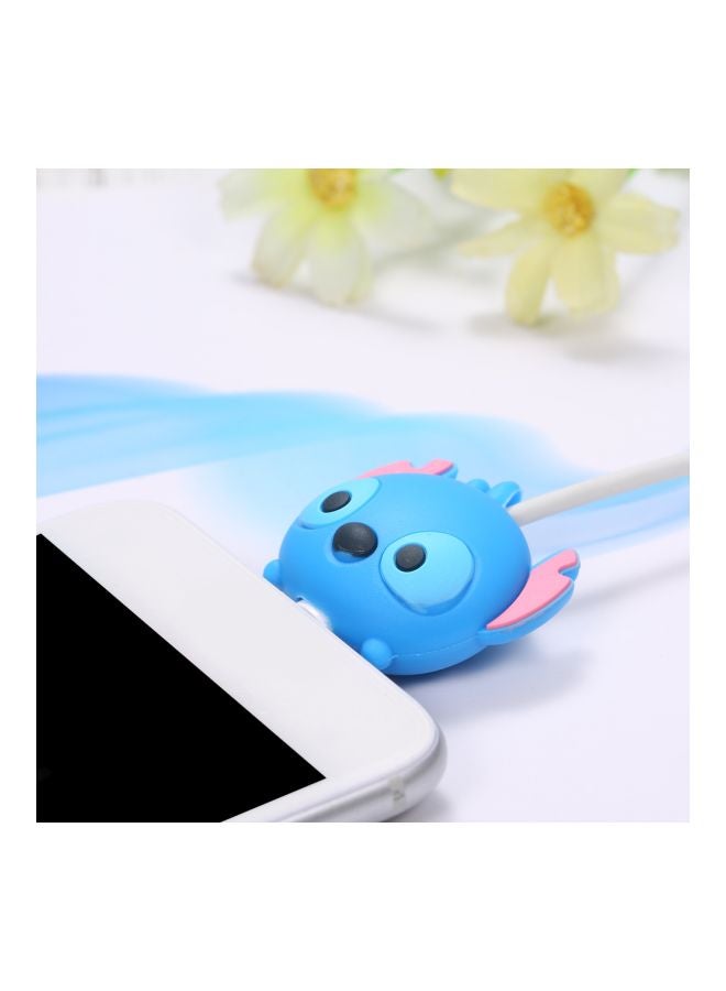 USB Charging Protector Cover Blue/Pink/Black - Image 2