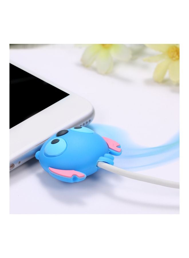 USB Charging Protector Cover Blue/Pink/Black - Image 3