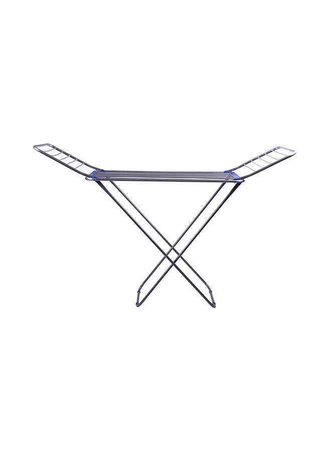 حامل تجفيف الملابس فضي 175x110x55سم - Image 4