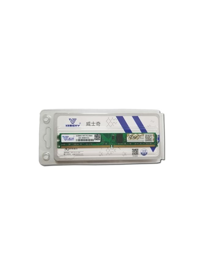 فاسكي - بطاقة ذاكرة وصول عشوائي DDR3 PC3-12800 أسود/ذهبي - Image 1