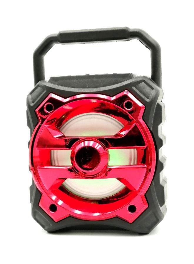 Portable Bluetooth Speaker Black/Red - Image 5