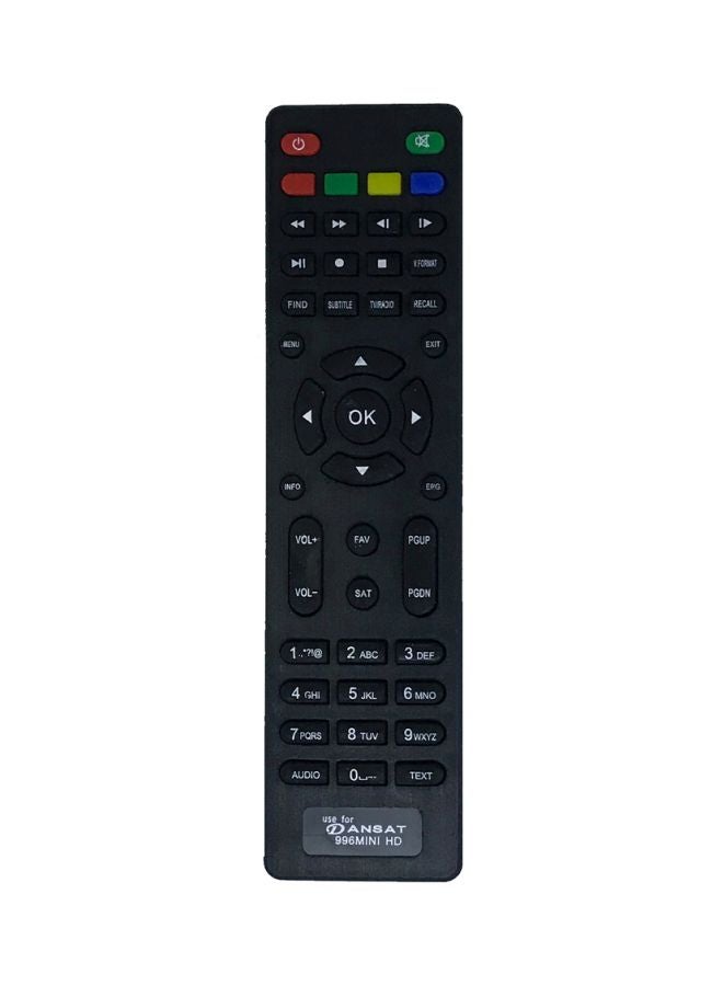 Dansat Mini Remote Control Black