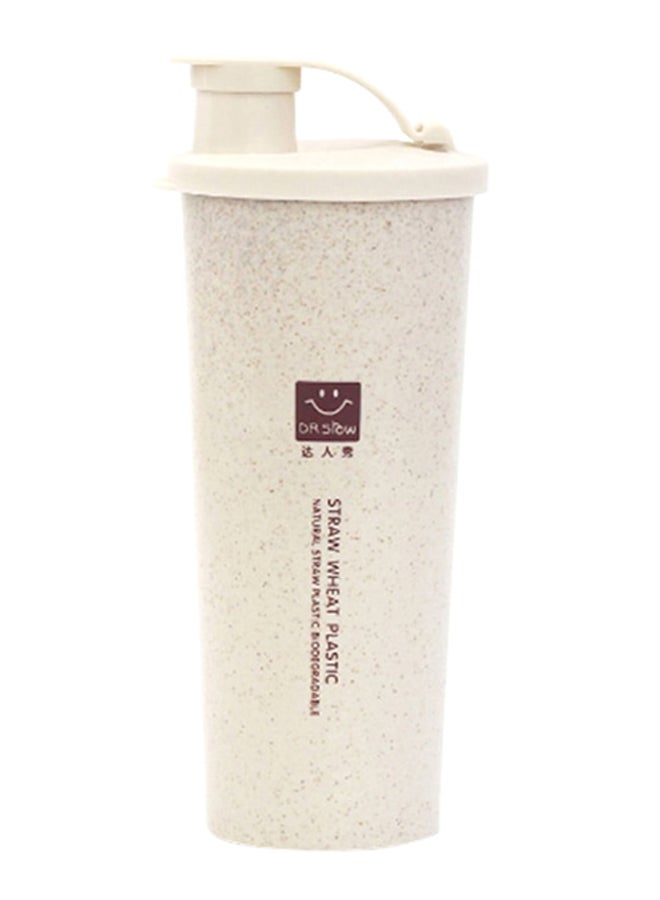 Beauenty Protein Powder Shaker Water Bottle Beige  - Image 1