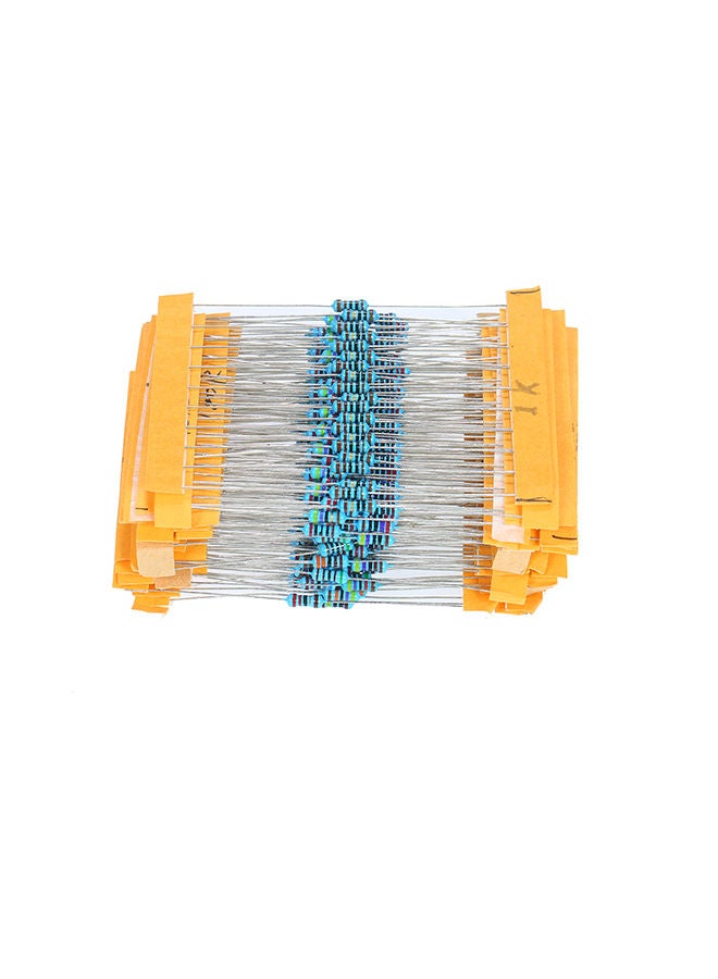 مجموعة متنوعة من المقاومات المعدنية مكونة من 300 قطعة أزرق/ أبيض 12x1.50x7.70Ø³Ù†ØªÙŠÙ…ØªØ± - Image 1