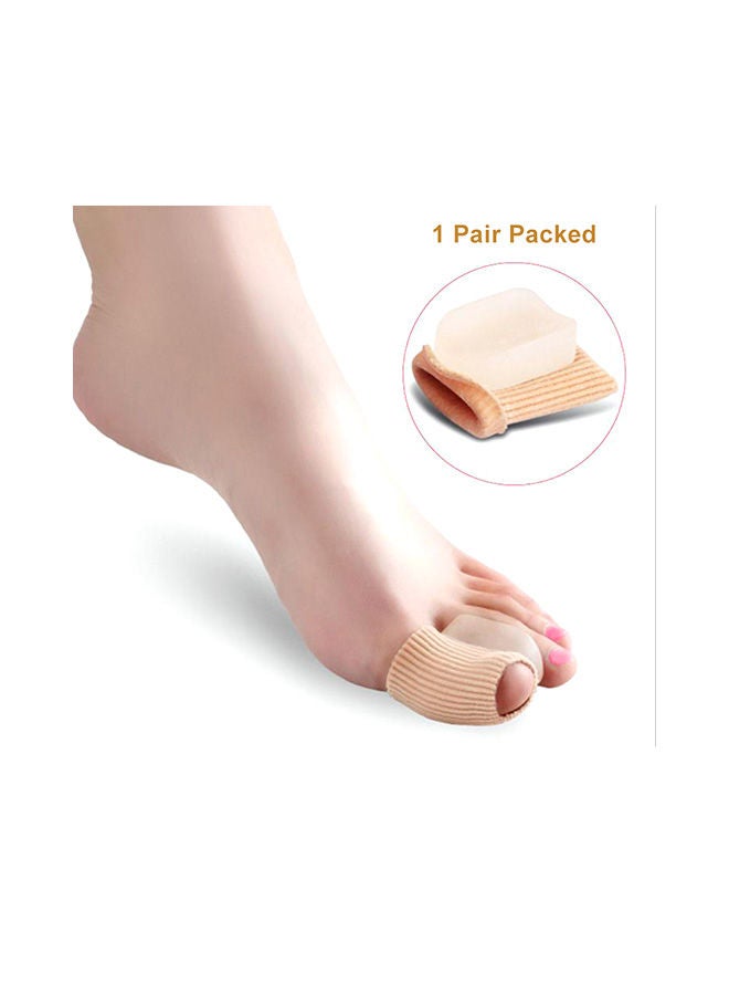 Generic - 2-Piece Hallux Valgus Separator Orthoses Corn Toes Corrector Set - Image 1