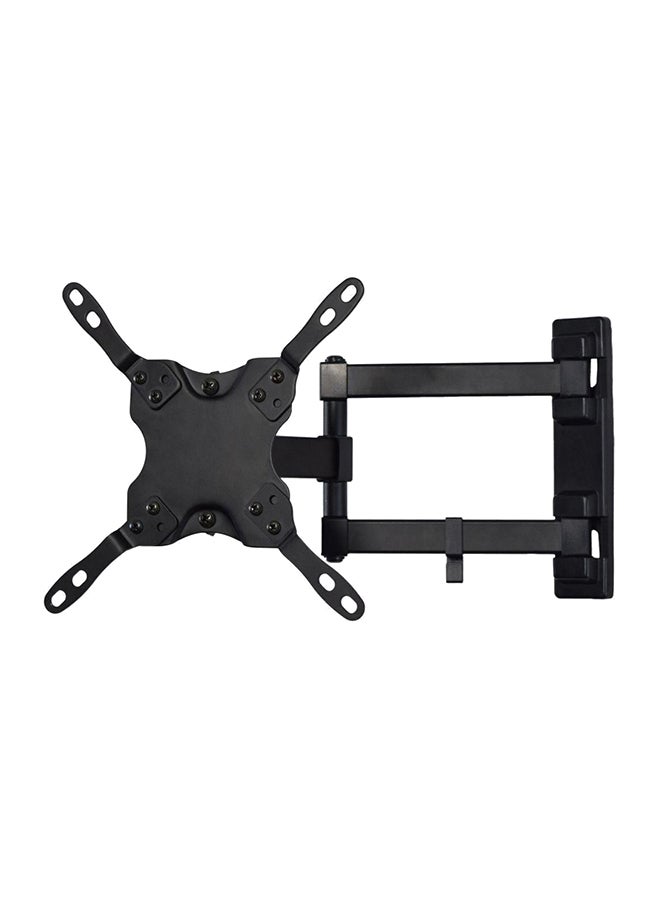 حامل تلفزيون مفصلي قابل للتعديل بالكامل . أسود