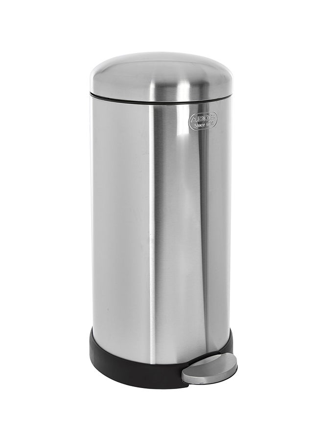 Stainless Steel Trash Can Silver 20Liters 