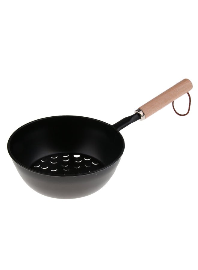 Charcoal Starter Pan Black/Brown 16cm  - Image 4
