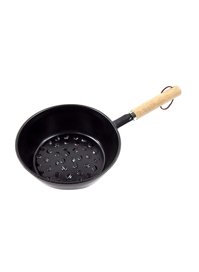 Charcoal Starter Pan Black/Brown 16cm  - Image 1