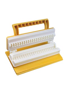 Generic BBQ Meat Skewer Tool Yellow/White 18cm  - Image 1