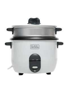 BLACK+DECKER Automatic Rice Cooker 1.8 L 1.8 L 700.0 W RC1860 Silver/White/Black  - Image 1