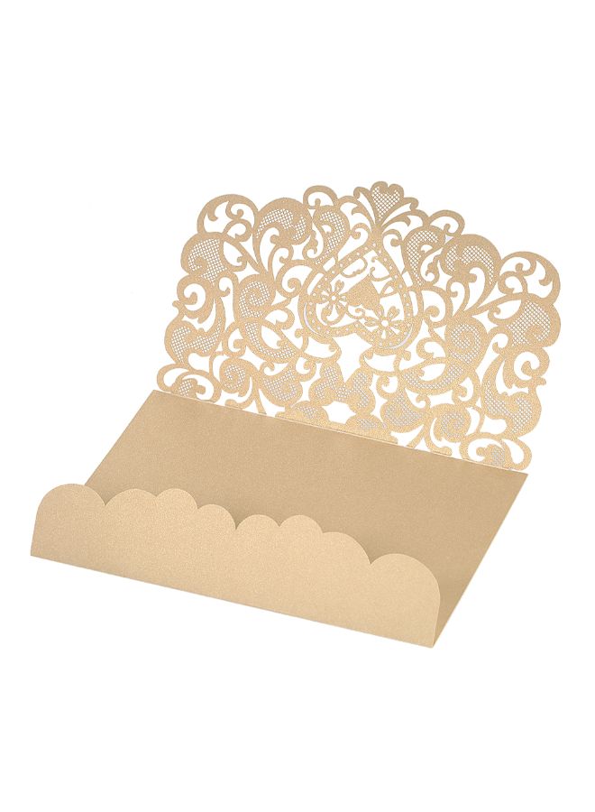 10-Piece Wedding Invitation Card Cover  - Image 2
