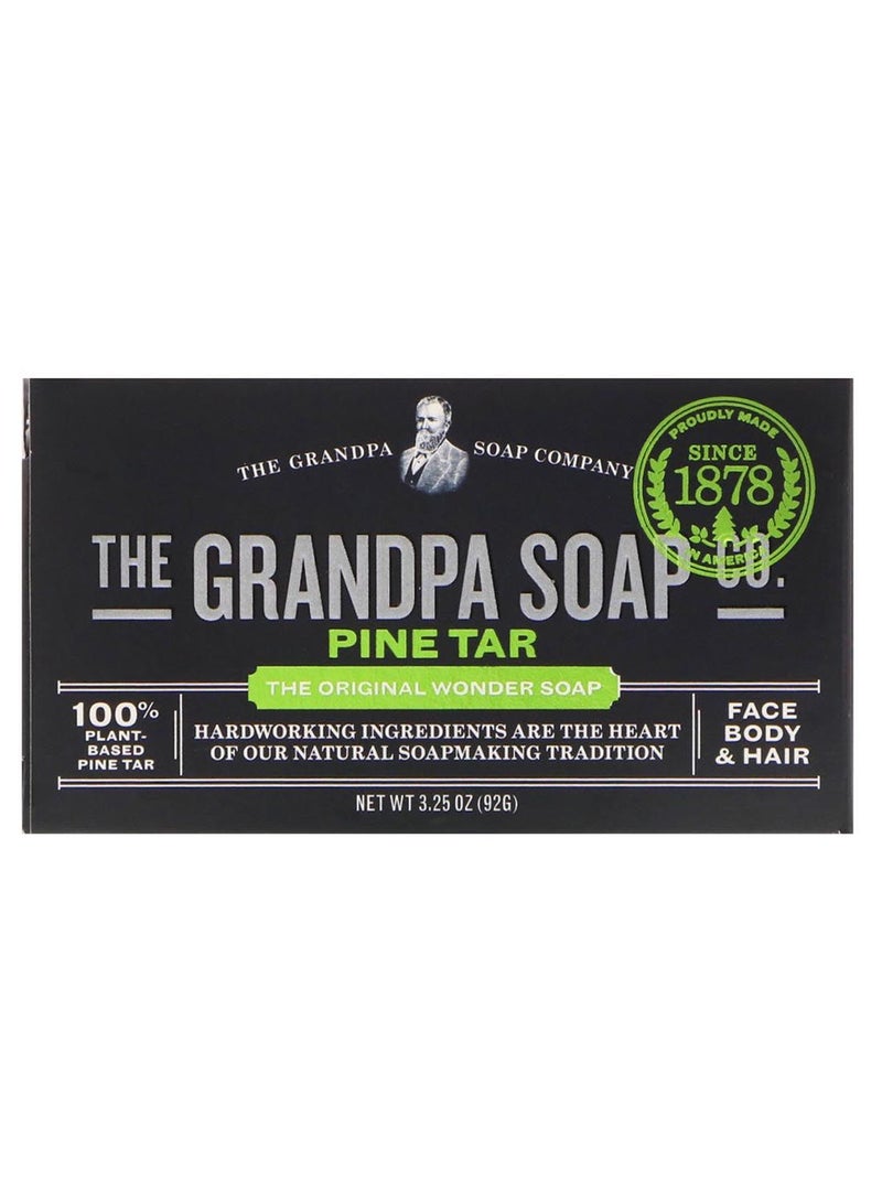 GRANDPA'S Pine Tar The Original Wonder Soap Brown 92grams  - Image 1