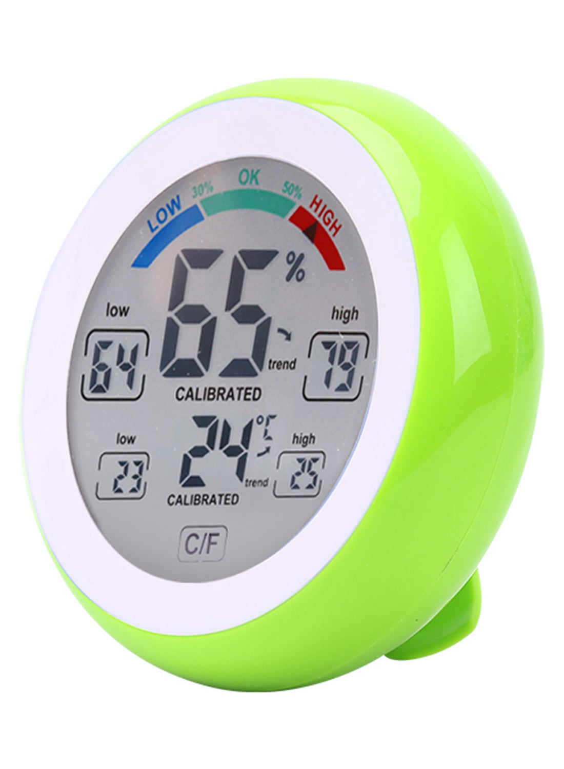 Generic Digital Touch Screen Temperature And Humidity Meter Green/Grey ...