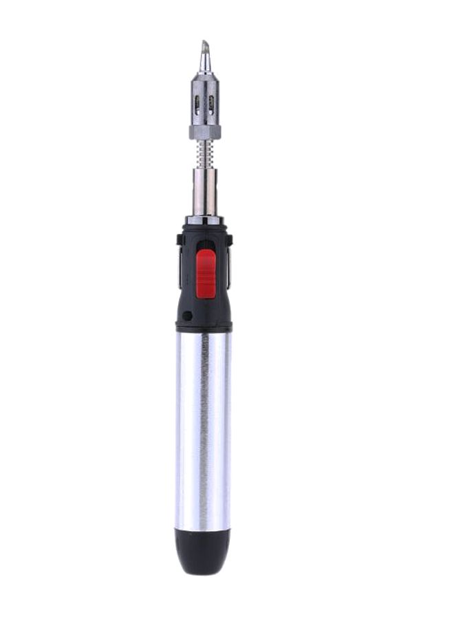 Flame Butane Gas Soldering Iron Silver & Black 19.7 x 2centimeter - Image 1