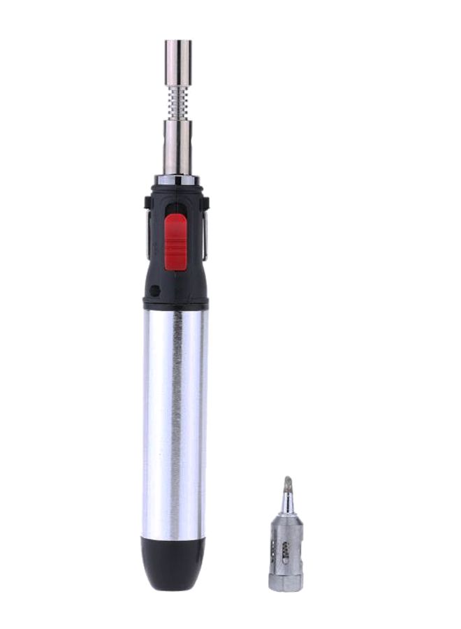 Flame Butane Gas Soldering Iron Silver & Black 19.7 x 2centimeter - Image 3