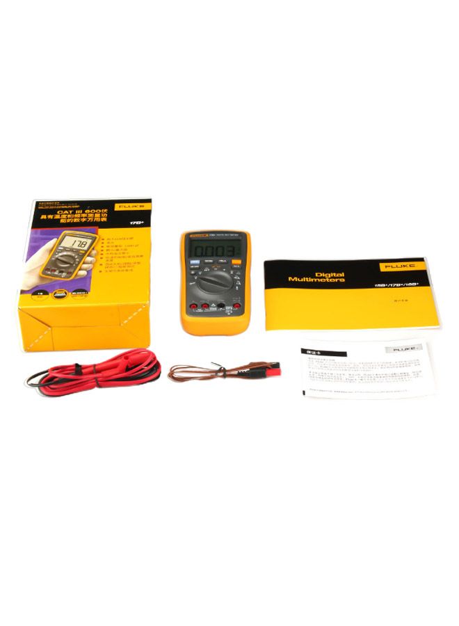 FLUKE - AC/DC Voltage Resistance Capacitance Universal Meter Orange & Black 20.8 x 5.5cm - Image 1