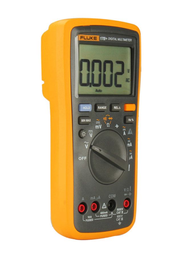 FLUKE - AC/DC Voltage Resistance Capacitance Universal Meter Orange & Black 20.8 x 5.5cm - Image 1