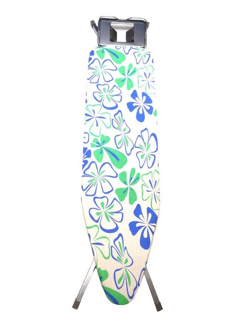 Ironing Board With Extension Cord Foldable Steel Mesh Multicolour