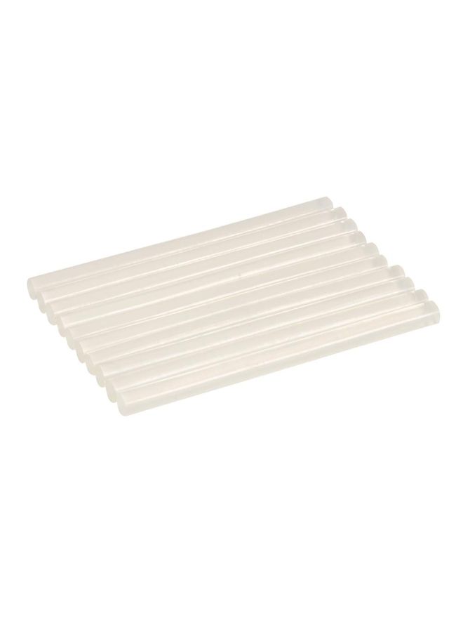Silverline 10-Piece Glue Sticks White  - Image 1