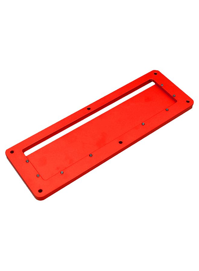 Aluminum Alloy Flip-Floor Table Special Embedded Cover Plate Adjustable Red 31 x 3cm  - Image 1