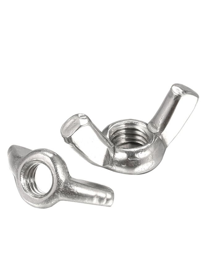 304-Piece Hexagon Stainless Steel Cap Nut Silver 17 x 2.5centimeter  - Image 2