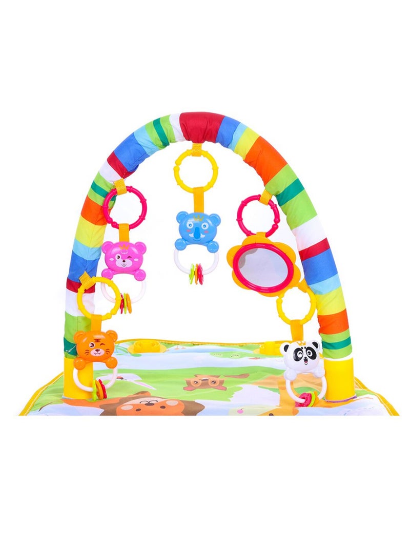 Piano Play Gym Mat With Melodies Rattle - Image 2