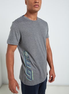 LOTTO Devin V Round Neck T-Shirt Grey  - Image 4